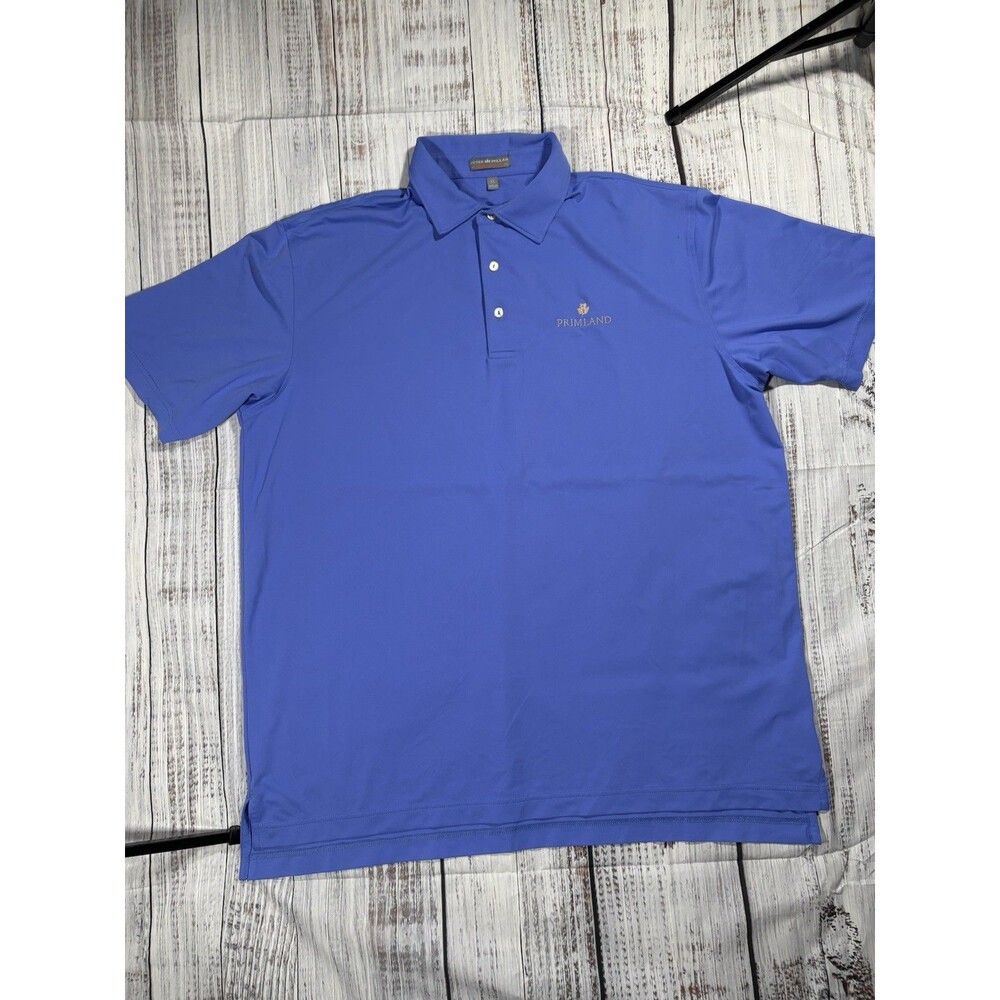 Peter Millar Summer Comfort Mens XL Polo Shirt Golf Primland Golf Course